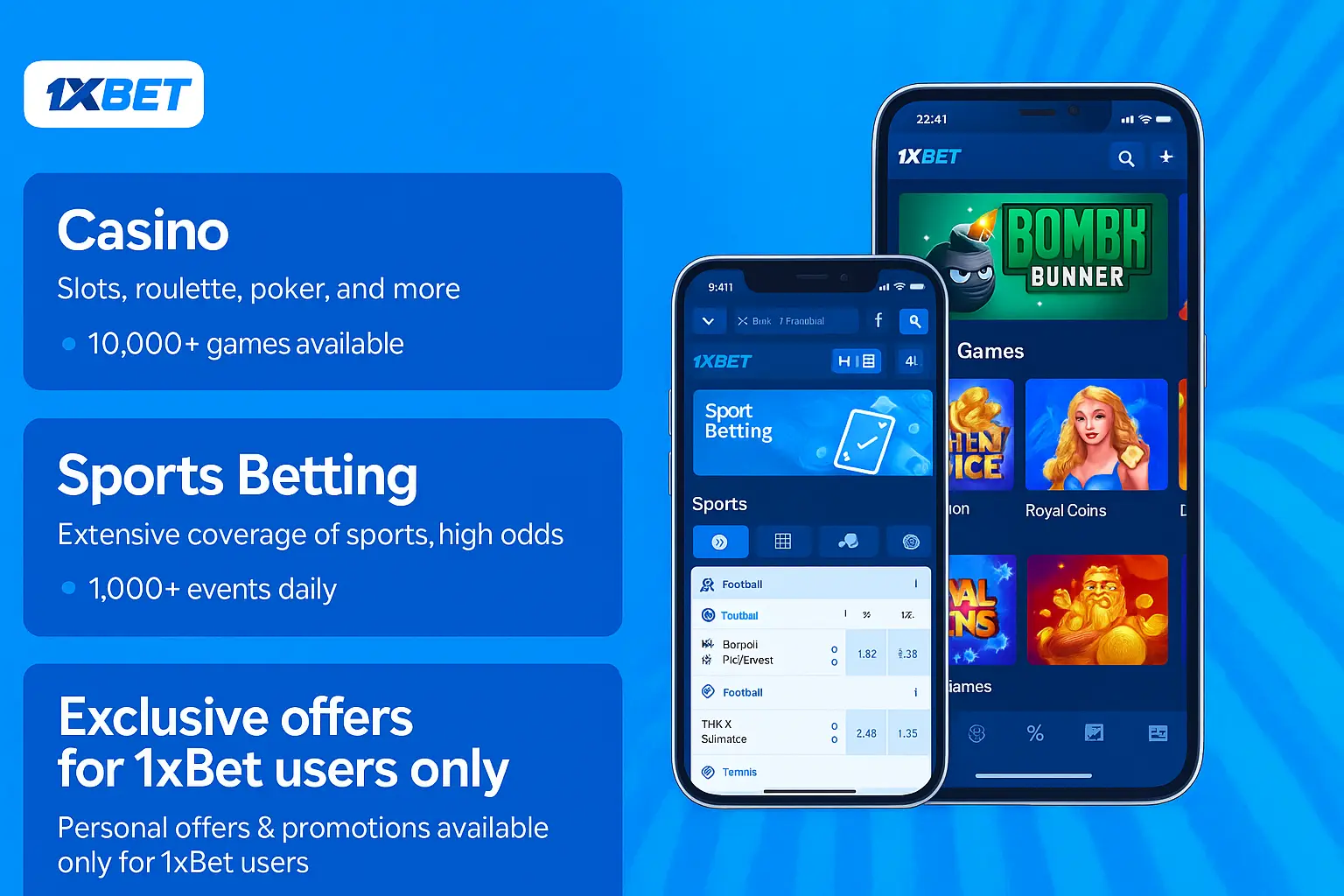 Become a 1xBet affiliate today and promote top-tier casino and sports betting services to earn commissions.